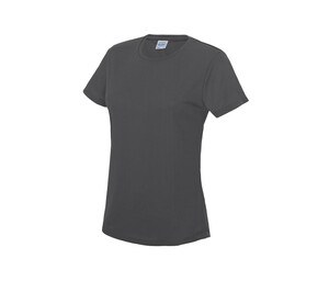 Just Cool JC005 - Neoteric ™ åndbar T-shirt til kvinder Charcoal