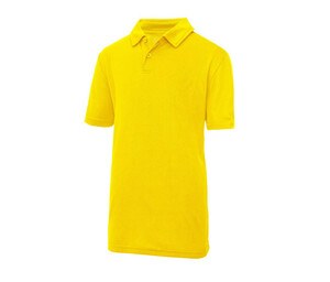 Just Cool JC040J - Børnepoloshirt til åndbarhed Sun Yellow