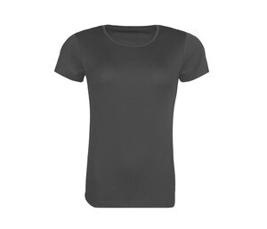 JUST COOL JC205 - WOMEN'S RECYCLED COOL T Charcoal