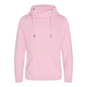 AWDIS JUST HOODS JH021 - Sweatshirt med krydshals Baby Pink