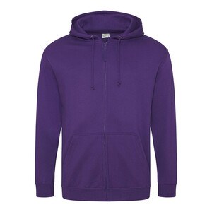 AWDIS JH050 - Sweatshirt med lynlås Purple