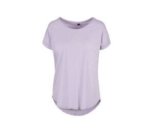 Build Your Brand BY036 - Langærmet T-shirt til kvinder Lilac