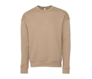 Bella+Canvas BE3945 - Unisex sweatshirt med rund hals Tan