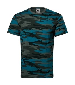 Malfini 144 - Camouflage Unisex T-shirt camouflage petrol