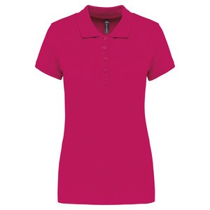 Kariban K255 - Dame poloshirt med korte ærmer i pique Fuchsia