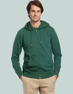 Les Filosophes MONTAIGNE - Unisex Organic Cotton Zipped Hoodie Made in France