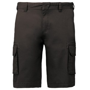 Kariban K754 - Bermuda-shorts til mænd med flere lommer Dark Grey
