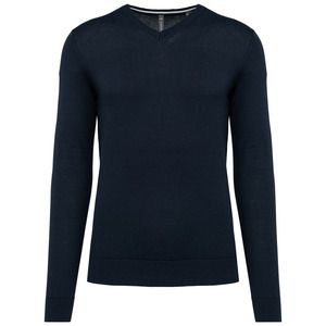 Kariban K980 - Men’s eco-friendly V-neck jumper Navy