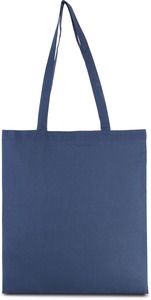 Kimood KI0223 - Shoppingtaske med kort håndtag Iris Blue