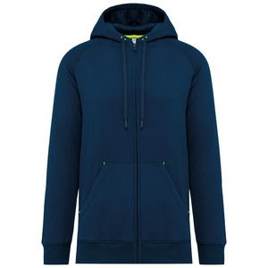 PROACT PA383 - Unisex zipped fleece hoodie Sporty Navy