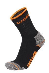 Estex ES6106 - Set of 3 pairs of SAFETY WORK socks Black