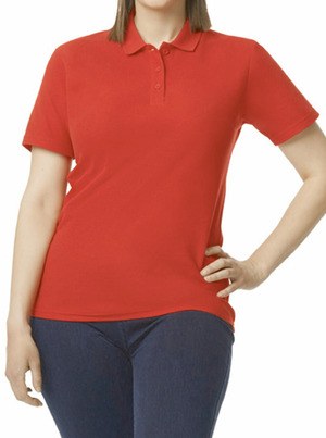 Gildan GI64800L - Softstyle Ladies Double Piqué Polo Shirt