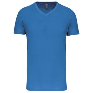 Kariban K3028IC - Men's BIO150IC V-neck t-shirt Light Royal Blue