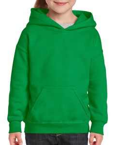 GILDAN GIL18500B - Sweater Hooded HeavyBlend for kids Irish Green