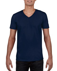 GILDAN GIL64V00 - T-shirt V-Neck SoftStyle SS for him Navy