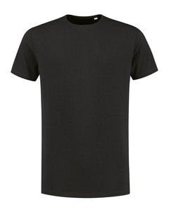 Lemon & Soda LEM1130 - Elastan T-shirt med rund hals Dark Grey