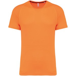 Proact PA4012 - Herre sportst-shirt med rund hals Fluorescent Orange