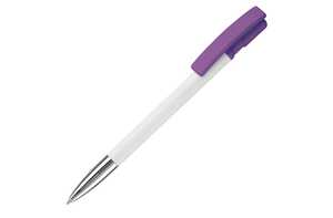 TopPoint LT80804 - Nash kuglepen metal spids farvet White / Purple
