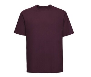 Russell JZ180 - T-shirt i 100% bomuld Burgundy