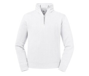 Russell RU270M - Autentisk sweatshirt med lynlås White
