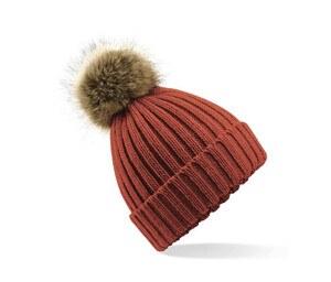 Beechfield BF412 - Pop Pom Chunky Strik Hat