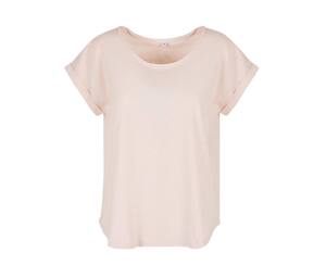 Build Your Brand BY036 - Langærmet T-shirt til kvinder Pink