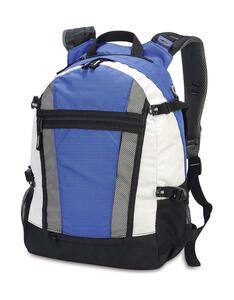 Shugon SH1295 - Student/ Sports Backpack Royal/Off White
