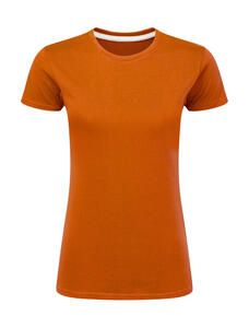 SG Signature SGTee F - Signature Tagless Tee Women Orange