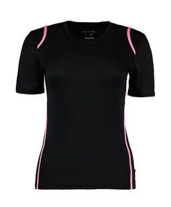 Gamegear KK966 - Lady Gamegear Cooltex T-Shirt Black/Fluorescent Pink