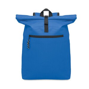GiftRetail MO2170 - IREA 600Dpolyester rygsæk med rulletop Royal Blue