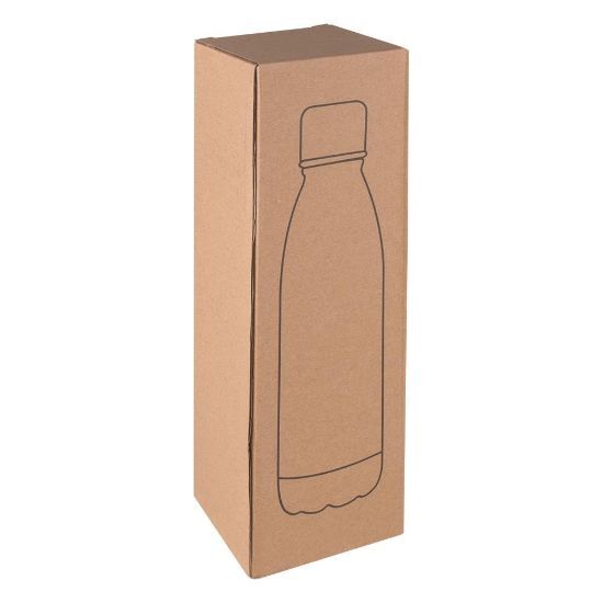 EgotierPro 39101 - Rustfrit Stål Flaske med Speciel Finish SODA