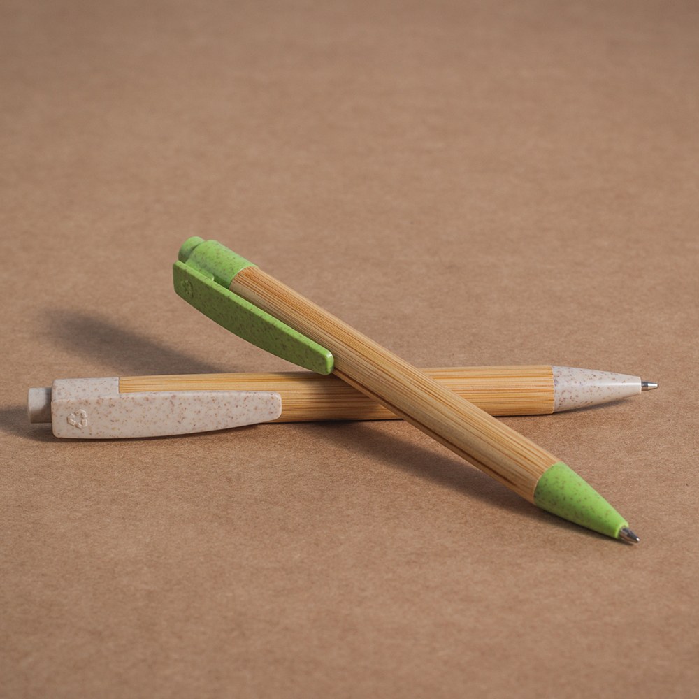 EgotierPro 50016 - Bambus Pen med PP og Hvedefiber MALMO