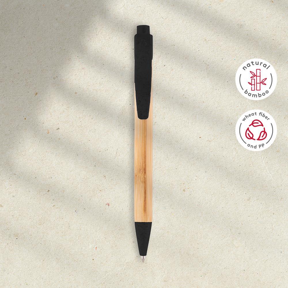 EgotierPro 50016 - Bambus Pen med PP og Hvedefiber MALMO