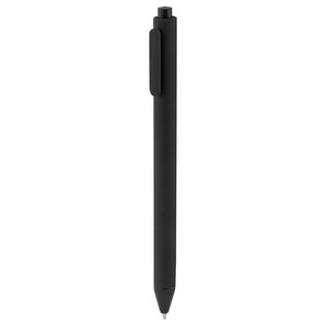 EgotierPro 53569 - ABS Pen med Gummi Finish og Blå Blæk KATOA Black