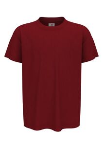 Stedman STE2200 - Klassisk økologisk T-shirt med rund hals til børn Bordeaux