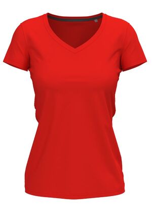 Stedman STE9710 - T-shirt med V-udskæring til kvinder