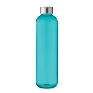GiftRetail MO6680 - UTAH TOP Tritan bottle 1L Transparent Blue