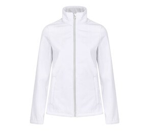 Regatta RGA629 - Softshell jakke til kvinder White/Light Steel