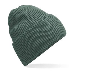 BEECHFIELD BF384R - OVERSIZED CUFFED BEANIE Marine Green