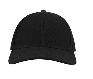 ATLANTIS HEADWEAR AT264 - 6-panel baseball cap = 6-panel baseballkasket Black