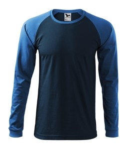 Malfini 130 - Street Ls T-shirt til mænd Navy Blue