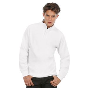 B&C BA406 - Sweatshirt med 1/4 lynlås