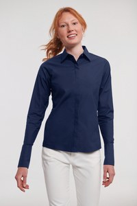 Russell Collection RU960F - Langærmet skjorte til kvinder