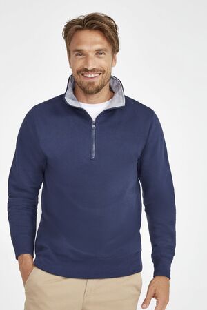 SOLS 47300 - Scott Trucker Collar mænds sweatshirt