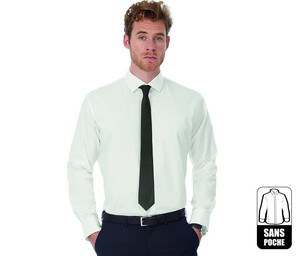 B&C BC710 - Langærmet skjorte til mænd