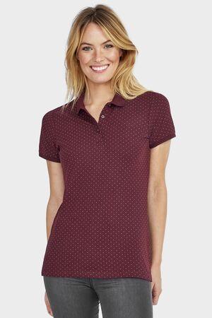 SOLS 01707 - Dame Brandy Polka Dot Polo Shirt