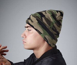 Beechfield BF419 - Camouflage manchetbeanie