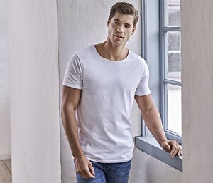 Tee Jays TJ5060 - T-shirt til mænd med rå kanter