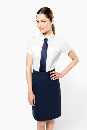 Kariban K504 - Kortærmet pilotskjorte til kvinder