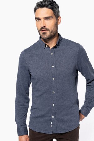 Kariban K507 - Langærmet trøje i Jacquard